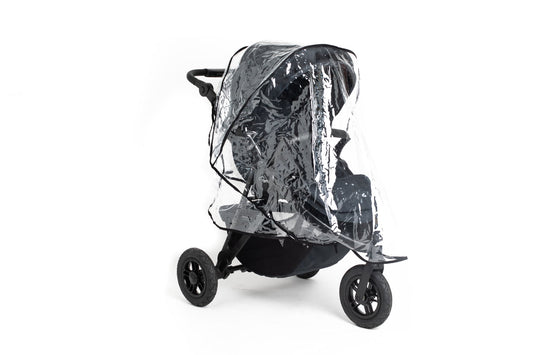 Atlas 3 Wheel Pram - Jet Black