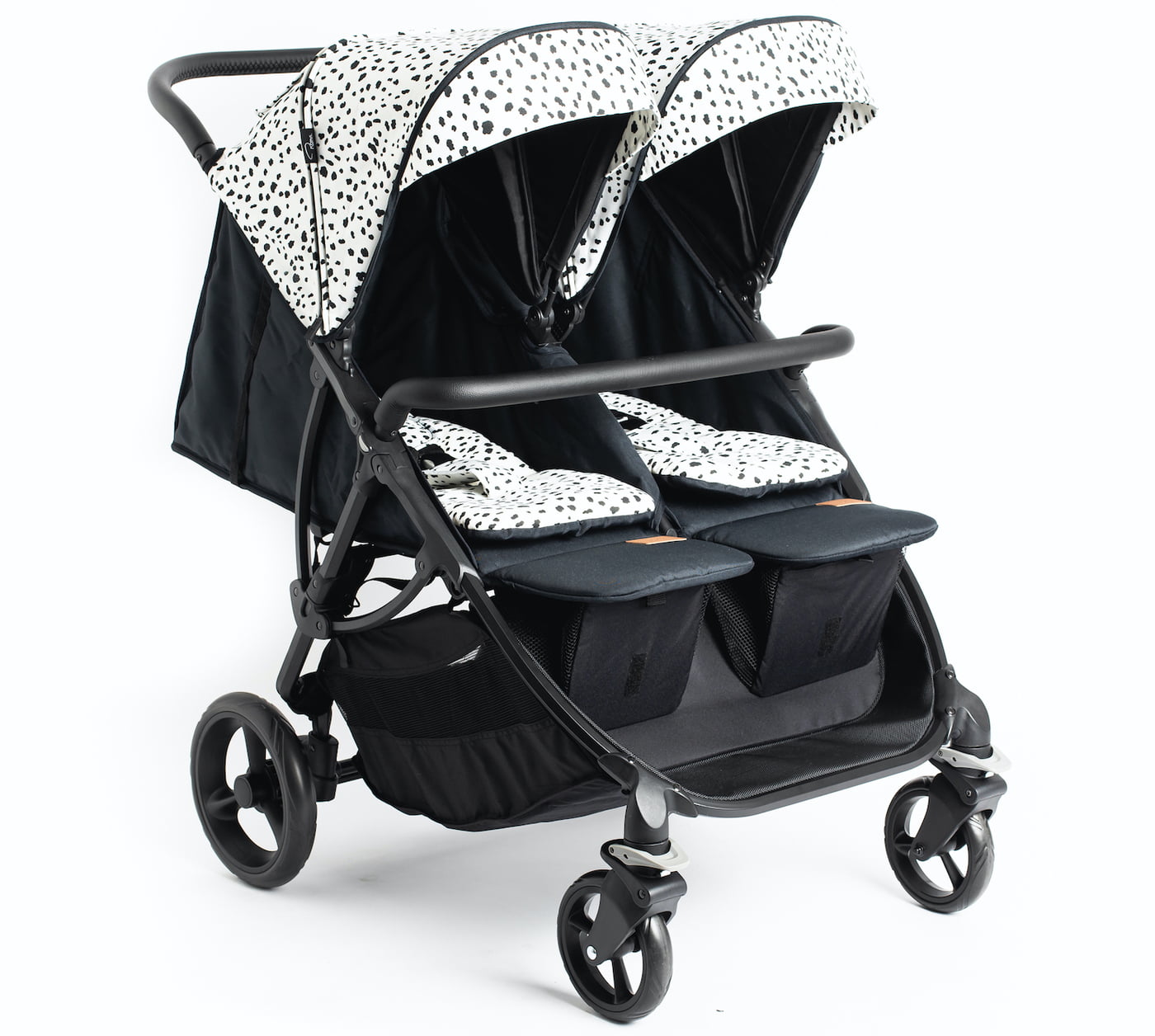 Roma Gemini 2 Double Pram - Dalmatian