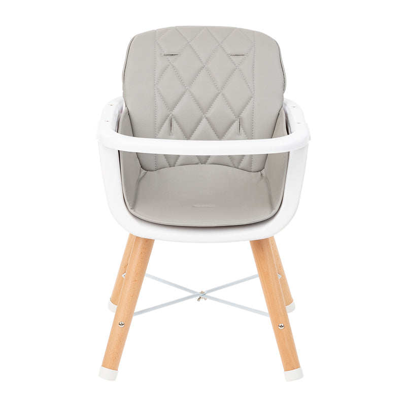Kikka Boo 2In1 Highchair Woody: Grey
