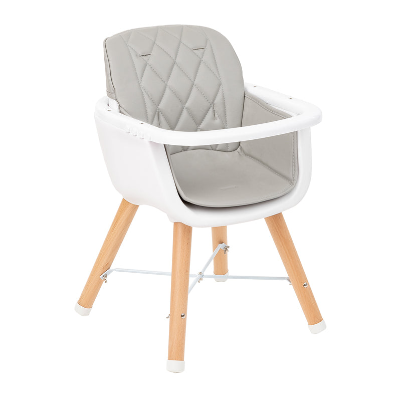Kikka Boo 2In1 Highchair Woody: Grey