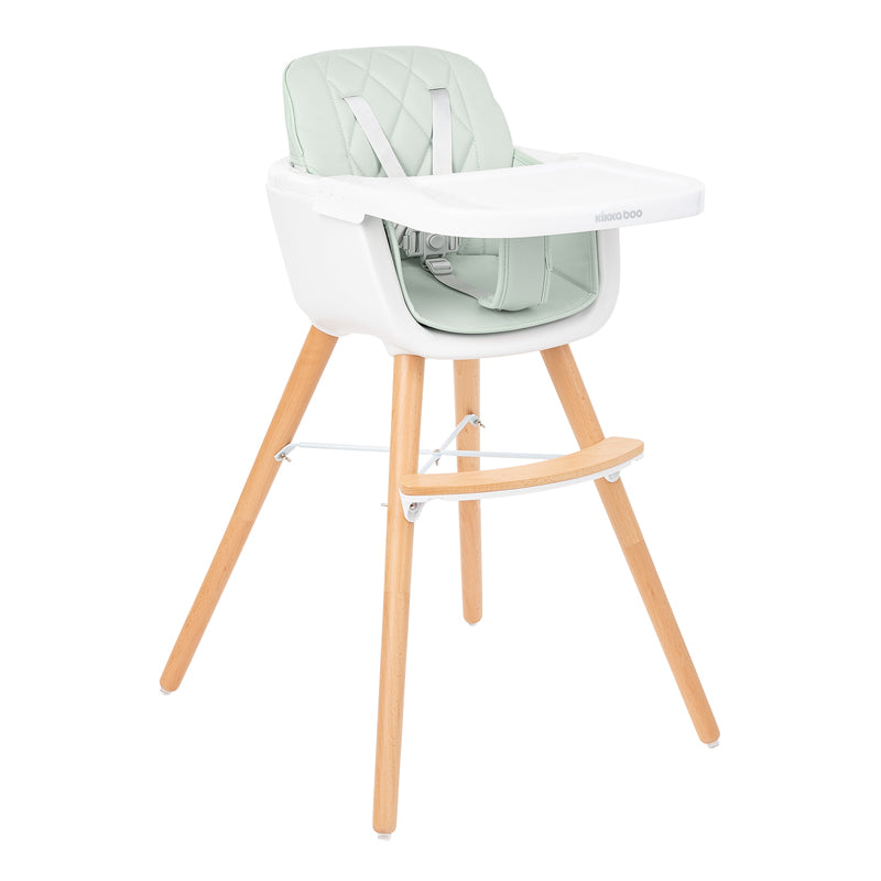 Kikka Boo 2In1 Highchair Woody: Mint