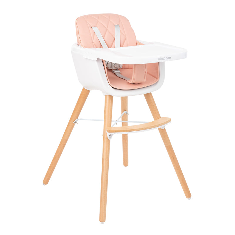 Kikka Boo 2In1 Highchair Woody: Pink