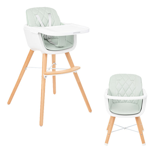 Kikka Boo 2In1 Highchair Woody: Mint