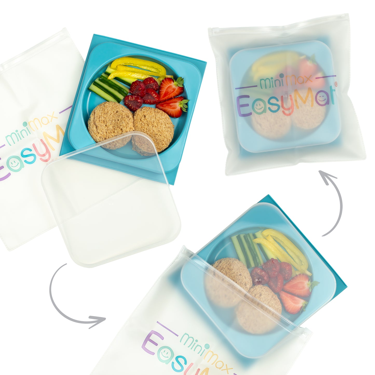 EasyMat Suction Plate/ Bowl with Lid & Case