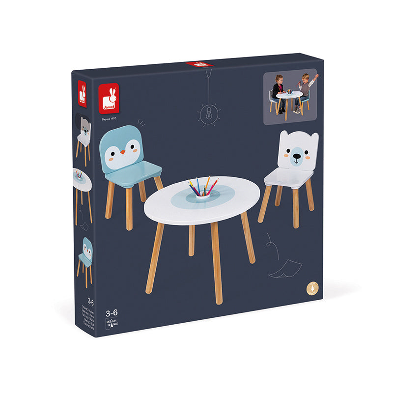 Table and Chairs - Polar