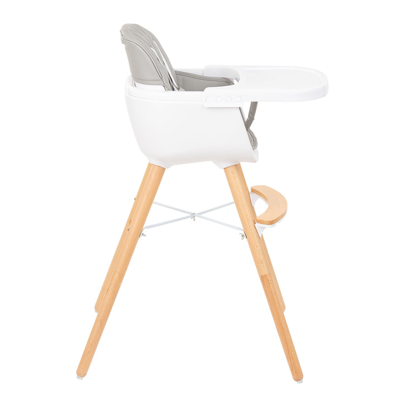 Kikka Boo 2In1 Highchair Woody: Grey