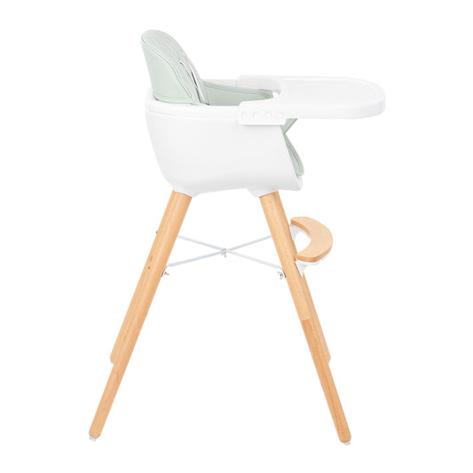 Kikka Boo 2In1 Highchair Woody: Mint