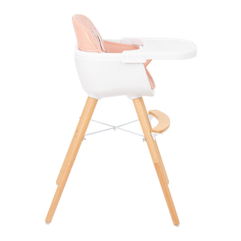 Kikka Boo 2In1 Highchair Woody: Pink