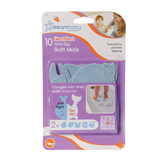 Non-Slip Bath Tub Colour Changing Appliques 10Pk