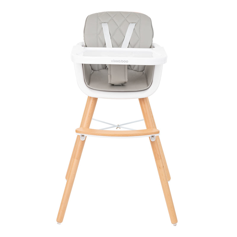 Kikka Boo 2In1 Highchair Woody: Grey
