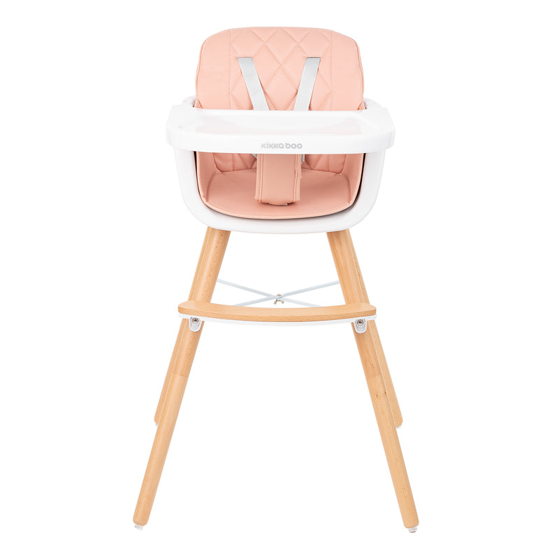 Kikka Boo 2In1 Highchair Woody: Pink