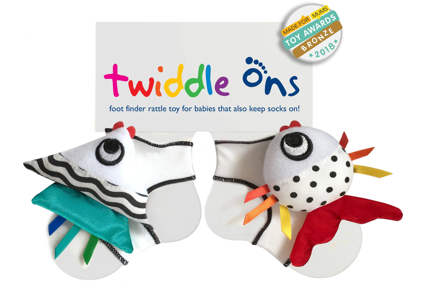 Twiddle Ons Foot Finder Toy